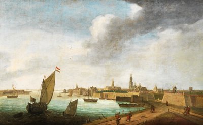 Flämische Ansicht von Antwerpen im 17. Jahrhundert von Flemish School