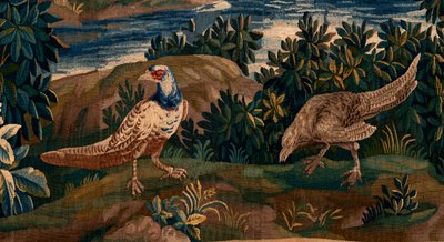 Flämischer Wandteppich. So genannte Verdure. Atelier von Oudenaarde. 17. Jahrhundert. von Flemish School