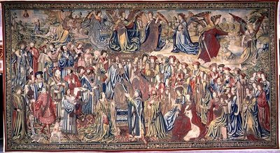 Nathan tadelt David, Wandteppich von David und Bathseba, ca. 1510-15 von Flemish School