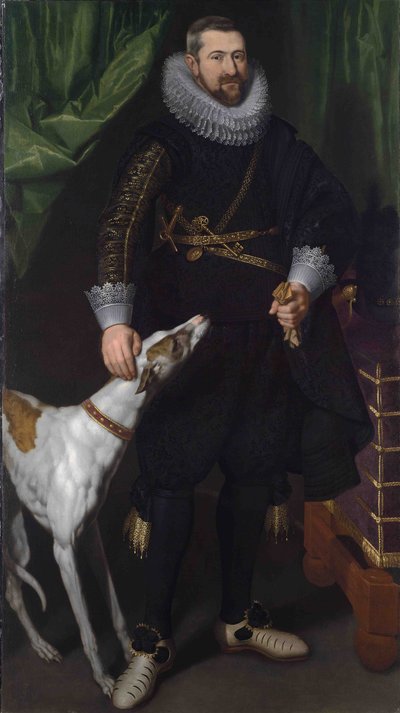 Porträt von Charles-Alexandre de Croÿ von Flemish School