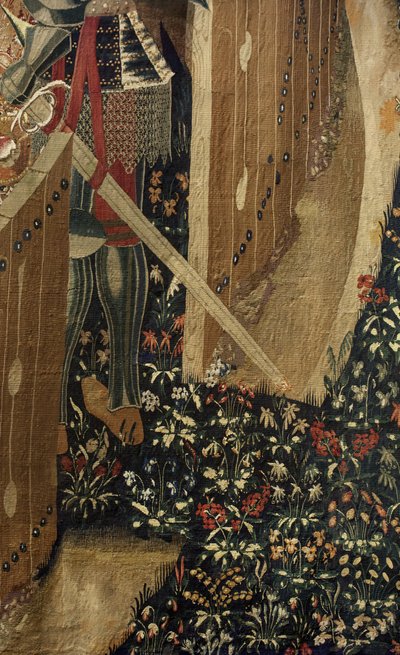 Wandteppich, der die Eroberungen von König Alfons V. von Portugal zeigt von Flemish School