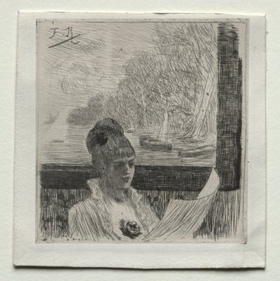 Junge Frau von Félicien Rops