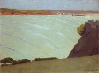 Mündung der Seine von Félix Vallotton
