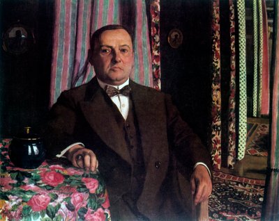 Porträt von Georg E. Haasen, 1913 von Félix Vallotton