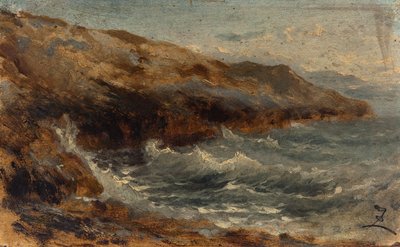 Die Welle, zwischen 1850 und 1860 von Félix Ziem