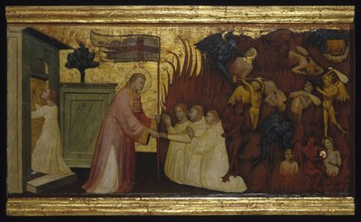 Der heilige Laurentius befreit Seelen aus dem Fegefeuer von Florentine Lorenzo di Niccolò Italian