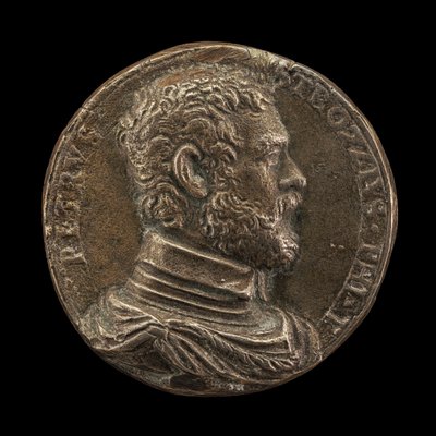 Pietro Strozzi, ca. 1545 (gegossenes unedles Silber) (Vorderseite von 6240384) von Florentine School