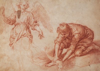 Tobias und der Engel von Florentine School