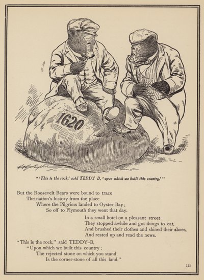 Das ist der Felsen, sagte Teddy B, auf dem wir dieses Land gebaut haben. von Floyd V. Campbell