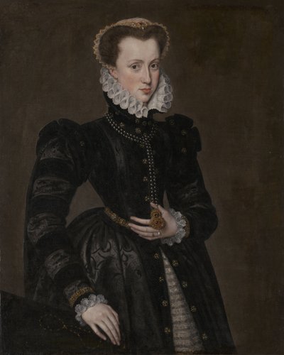 Porträt einer Hofdame von Follower of Antonis Mor