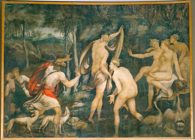 Diana und Actaeon von Fontainebleau School