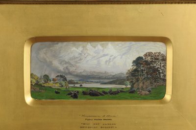 Windermere - Ein Sturm von Ford Madox Brown