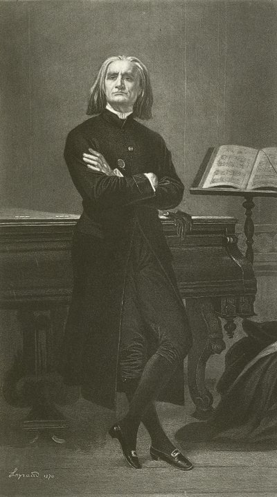 Franz Liszt von Fortune Joseph Seraphin Layraud