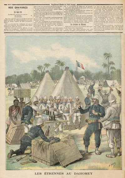 Neujahrsgeschenke in Dahomey, aus 