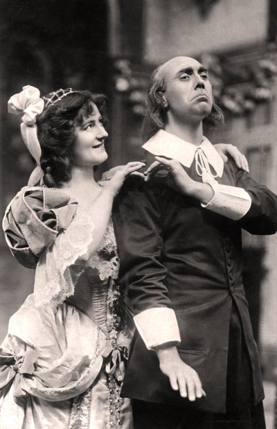 Louie Pounds und Powis Pinder in Lady Tatters, 1907 von Foulsham and Banfield