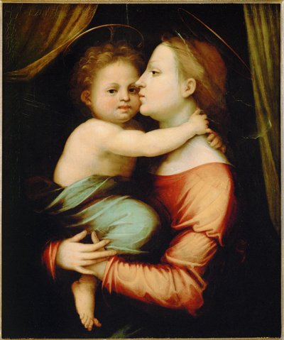 Madonna mit Kind von Fra (1472-1517) Bartolomeo