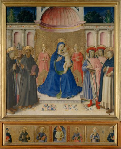 Altar des Bosco ai Frati von Fra (c.1387-1455) Angelico
