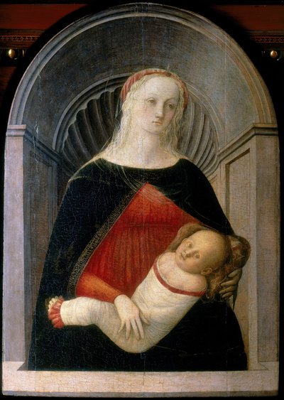 Madonna mit Kind, ca. 1450 von Fra Filippo Lippi