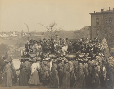 Fotografie des 25. Jahrestages der Gründung des Tuskegee-Instituts, 1906 von Frances Benjamin Johnston
