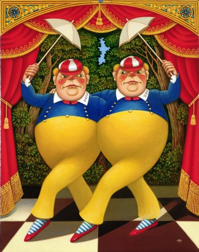 Tweedledum und Tweedledee von Frances Broomfield