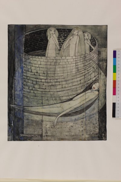 Die Wahrheit liegt am Grund des Brunnens, um 1912-15 von Frances Macdonald