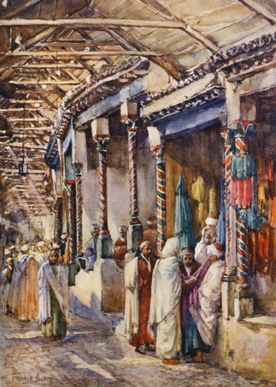 Souk el Trouk, Tunis von Frances Nesbitt