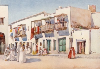 Straße der tanzenden Mädchen, Biskra von Frances Nesbitt