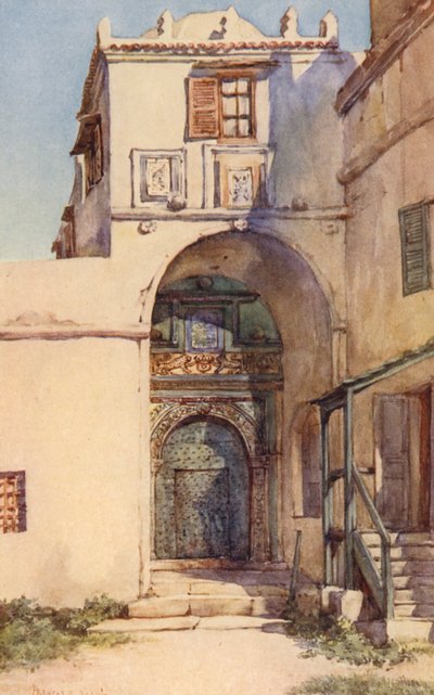 Die Leoparden-Tür, Algier von Frances Nesbitt
