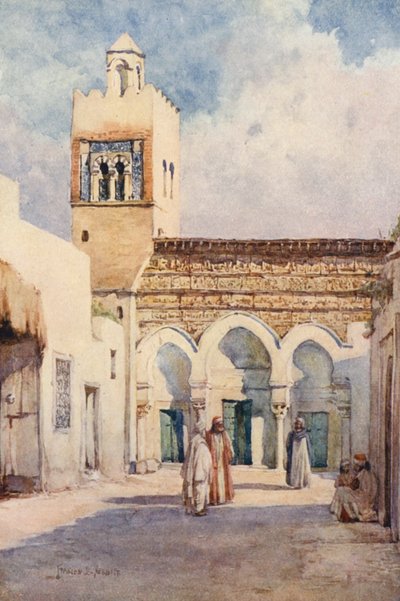 Die Moschee der drei Türen, Kairouan von Frances Nesbitt