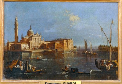 San Giorgio Maggiore von Francesco (circle of) Guardi