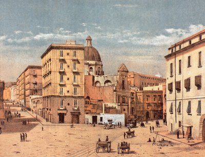 San Francesco Platz an der Porta Capuana in Neapel von Francesco Aversano