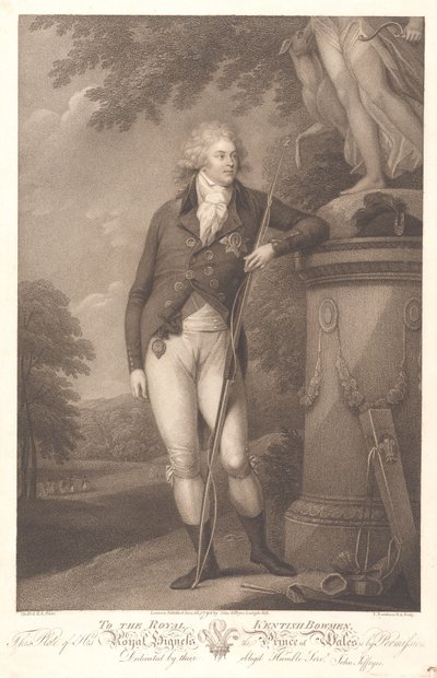 Seine Königliche Hoheit, der Prinz von Wales von Francesco Bartolozzi