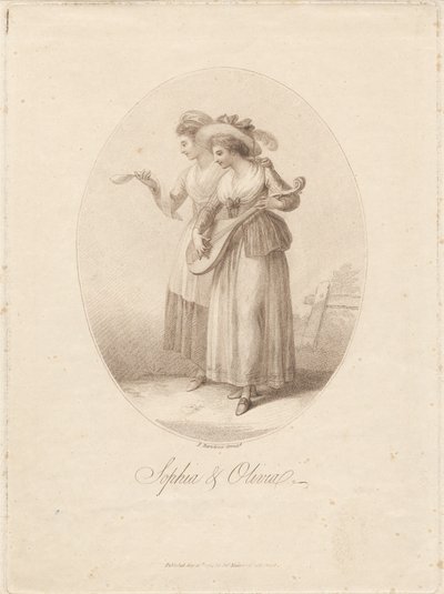 Sophia und Olivia von Francesco Bartolozzi