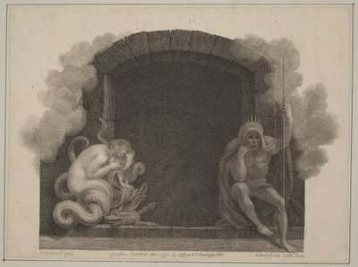 Das Grab des Todes von Francesco Bartolozzi