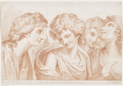 Vier Engel von Francesco Bartolozzi