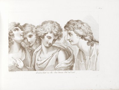 Vier Engel von Francesco Bartolozzi