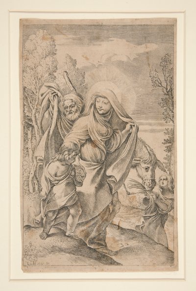 Rückkehr aus der Flucht nach Ägypten von Francesco Brizio