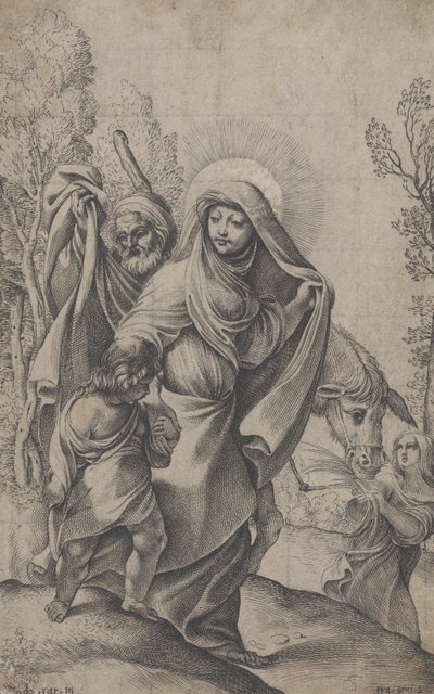 Die Rückkehr aus Ägypten von Francesco Brizio