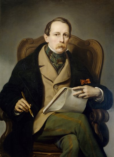 Selbstporträt von Francesco Coghetti