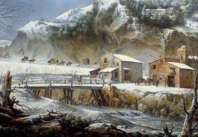 Halt an der Herberge von Francesco Foschi