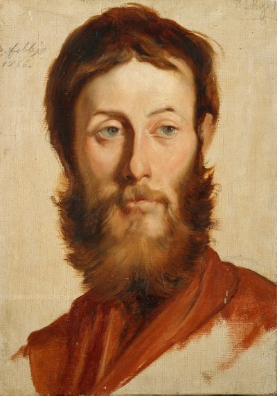 Porträt des Malers Ernesto Rayper von Francesco Gandolfi