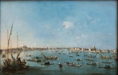 Regatta auf dem Giudecca-Kanal von Francesco Guardi