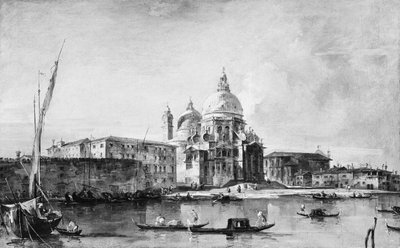 Santa Maria della Salute, Mitte bis Ende der 1760er Jahre von Francesco Guardi
