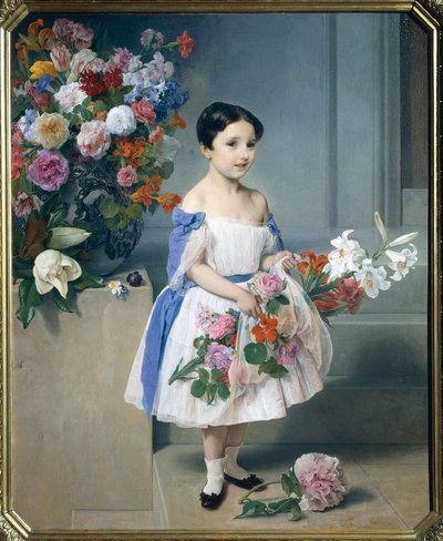 Porträt der Gräfin Antonietta Negroni Prati Morosini von Francesco Hayez