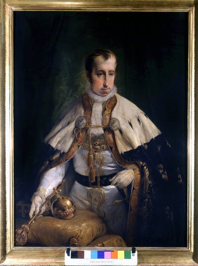 Porträt von Ferdinand I., Kaiser von Österreich von Francesco Hayez. Museo del Risorgimento, Mailand von Francesco Hayez