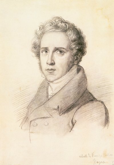 Porträt des italienischen Komponisten Vincenzo Bellini von Francesco Hayez
