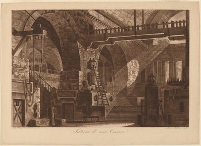 Interno di un Carcere von Francesco Inghirami, after Luigi Tasca
