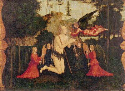 Kommunion des Heiligen Onuphrius von Francesco Morone
