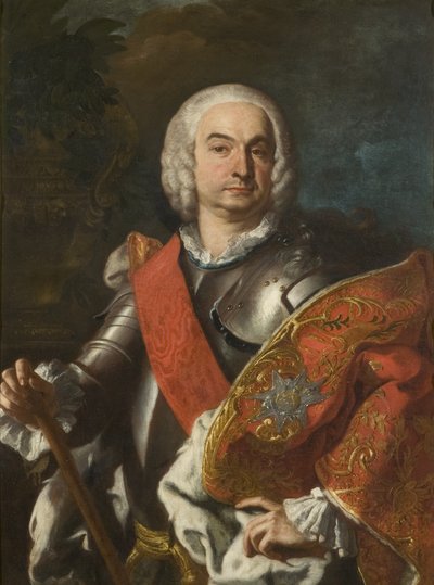 Ein Ritter des Ordens von San Gennaro, um 1740 von Francesco Solimena