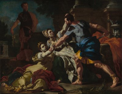 Tod der Messalina von Francesco Solimena